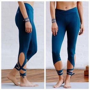 Free People wrap leggings